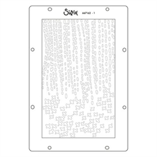 Sizzix Stencils Set by 49 & Market / Vicki Boutin - Stitched Florals (A5)